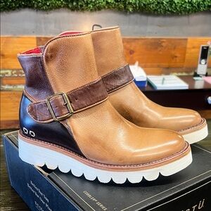 BedStu Nudge II Cold Brew Rustic Boots